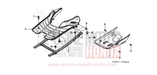 TOLE DE PLANCHER SJ100V de 1997